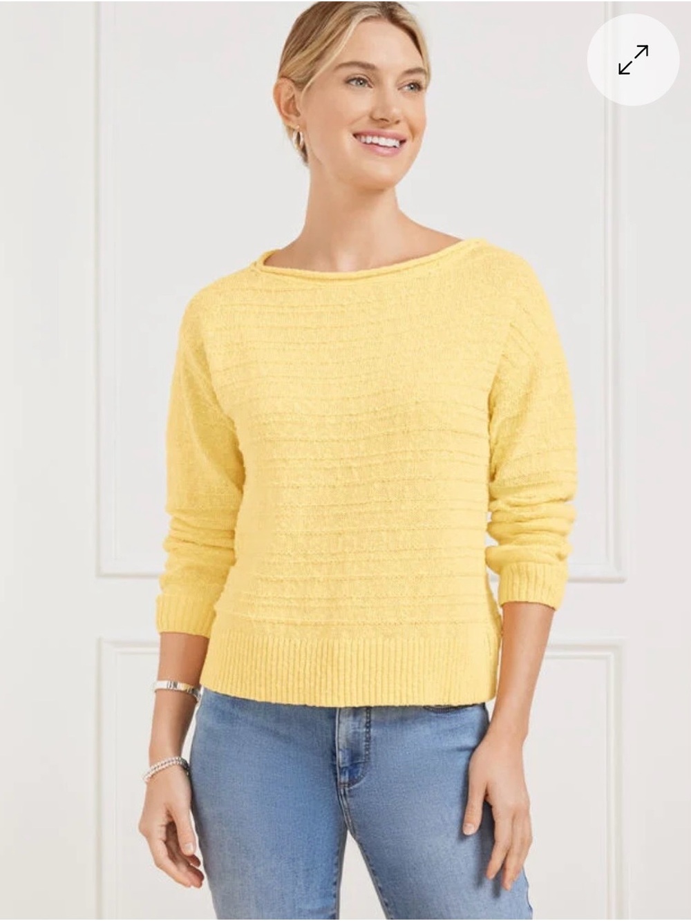 Talbots Boatneck Sweater